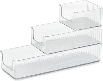 Immagine prodotto di Organizzatore da scrivania ROOMY, 3 scomparti