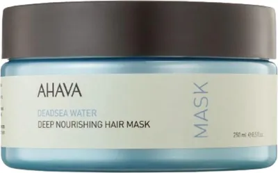Zdjęcie produktu dla AHAVA Głęboko odżywiająca maska do włosów Intensywne nawilżenie dla jedwabiście gładkich włosów 250ml