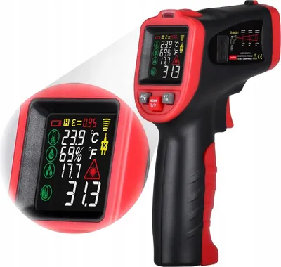 Produktbild von Laserpyrometer, Thermoelement-Hygrometer -50 +650°C