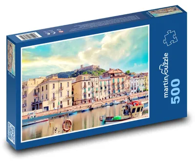 Zdjęcie produktu dla Puzzle 500 Port na Sardynii, Włochy - martinpuzzle