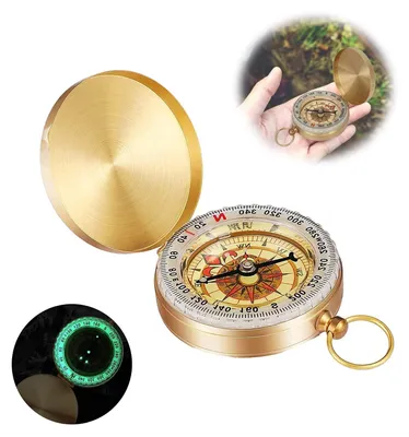 Image de Solidchoice - Boussole rétro étanche pour activités de plein air