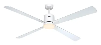 Obrázek produktu pro Stropní ventilátor ECO NEO III 152 bílý – wenge/stříbrný, WiFi, se světlem
