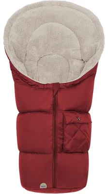 Produktbild von Odenwälder Fußsäckchen Gino für Babyschalen, Farbe:383 Red Velvet