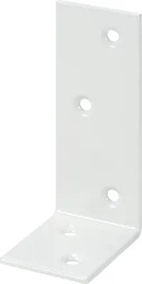 Produktbild von Vormann Starke Balkenwinkel weiß 180/120 x 40 mm