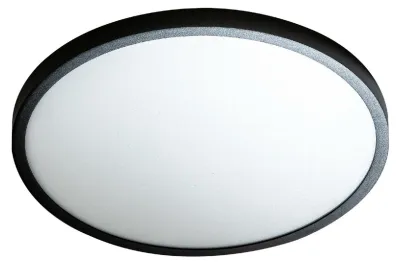Productafbeelding van AZzardo AZ4247 Plafondlamp MALTA R 40, 3000K, zwart