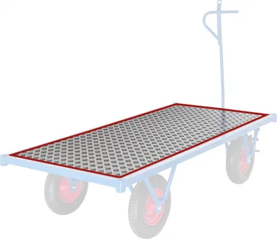 Produktbild von Kongamek Trittplatte aus Stahl als Zubehör für Schwerlastwagen