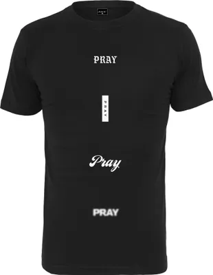 Produktbild von Mister Tee All Prays Kurzarm-t-shirt Schwarz XL Mann Schwarz XL