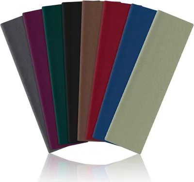 Imagen del producto de Bandas para el pelo deportivas, 8 unidades, color , elásticas, para yoga y fitness