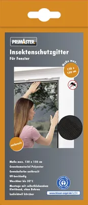 Produktbild von Primaster Fliegengitter 130 x 150 cm anthrazit kürzbar