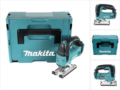 Produktbild von Makita DJV 182 ZJ Akku Pendelhubstichsäge 18V Brushless Solo + Makpac - ohne Akku, ohne Ladegerät