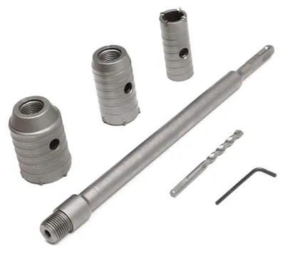 Immagine prodotto di Set professionale di punte per trapano a percussione per calcestruzzo, con attacco SDS Plus
