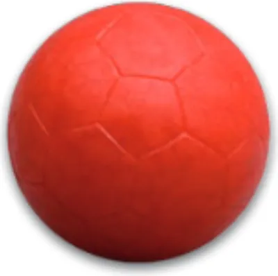 Zdjęcie produktu dla Kicker-Ball PE Hart, rot, 34mm, ca. 19,5g