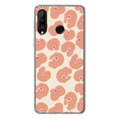 Produktbild von MuchoWow® Handyhülle Schutzhülle Hülle für Huawei P30 Lite Blume - Muster - Abstrakt Silikon Softcase Handy Hülle - Handyhülle
