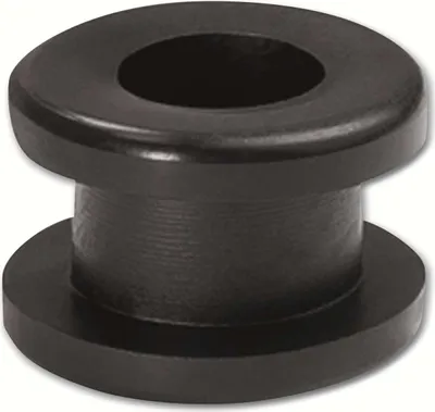 Obrázok produktu pre Priechodka HELLERMANNTYTON, 633-03040, čierna, PVC, ∅ 8 mm, 1 kus
