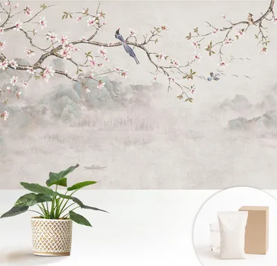 Produktbild von Fototapete  - 152x104 cm - Tapete - Wandtapete - Wandbilder  - Dekofolie - Tapete Folie - Wand - Dekoration - Wohnzimmer - Orientalische Landschaft