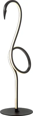 Obrázek produktu pro Moderní černá stolní lampa LED Flamingo 6W Flamingo Elstead