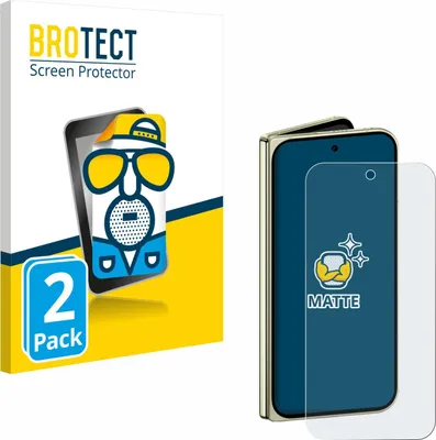 Produktbild von 2x BROTECT Schutzfolie für Google Pixel 10 Pro Fold Displayschutz Displayschutzfolie Folie Matt Entspiegelungsfolie