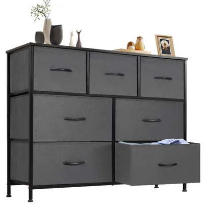 Productafbeelding van DUMOS Kommode met laden - Kommodes en dressoirs voor de slaapkamer. Geschikt voor