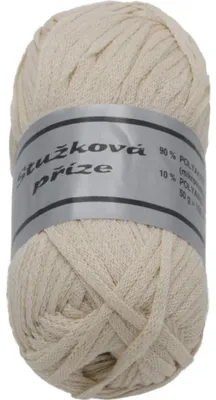 Zdjęcie produktu dla Przędza STUŽKOVÁ – 50 g / 109 m – beżowa