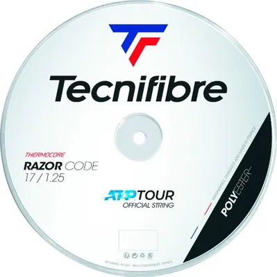 Immagine prodotto di Tecnifibre Razor Code 200 M Corda a rullo da tennis Blu 1,25 mm Blu 1,25 mm