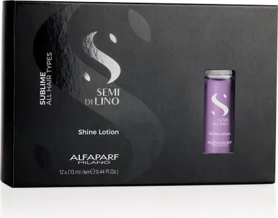 Produktbild von ALFAPARF Milano Shine Lotion, Haarlotion, Frauen, Alle Haare, 156 ml, Glanz, Texturierung, Volumengebend, Ampulle