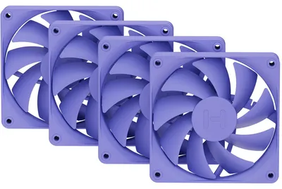 Zdjęcie produktu dla HYTE FAN- -FA12-TM-4, Wentylator, 12 cm, 1500 RPM, 72 m³/h, Fioletowy