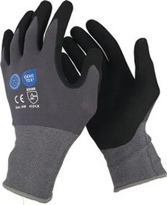 Produktbild von MMXX Nylonhandschuh m. Nitrilbeschichtung, CE/, EN388, Gr. 7