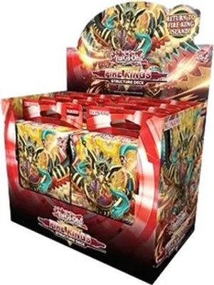 Obrázek produktu pro Yu-Gi-Oh! Structure Deck: Fire Kings Display