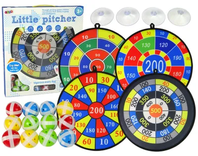 Obrázek produktu pro Sada her Dart Štít 36 cm Míče na řepy