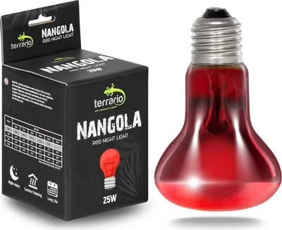 Image de Terrario Nangola Veilleuse rouge - rouge Ampoule 25W Terrario