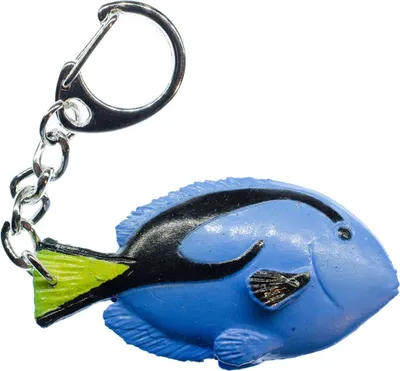 Produktbild von Doktorfisch Schlüsselanhänger Miniblings Anhänger Ozean Meerestier Fisch blau