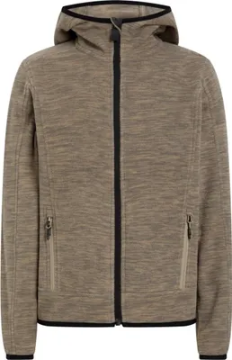 Produktbild von McKINLEY Ju.-Fleece-Jacke Choco IV B MELANGE/BLACK MELANGE/BLACK 152