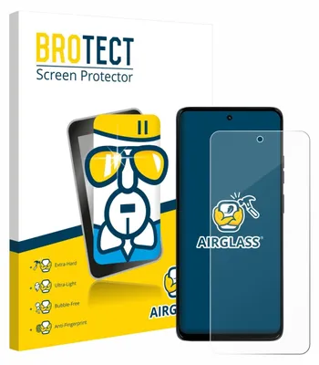 Produktbild von BROTECT Schutzglas für Motorola Moto G56 Schutzfolie Panzer Folie Glas Display Schutz klar