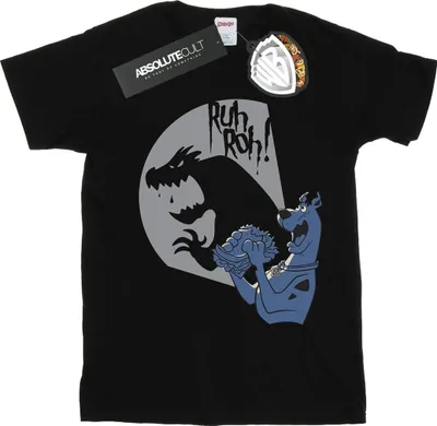 Image de Scooby Doo - T-shirt "Ruh Roh" pour femme BI51166 (S) (Noir)