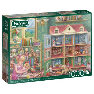 Immagine prodotto di Jumbo 11276 Falcon - Memorie della casa delle bambole Puzzle da 1000 pezzi
