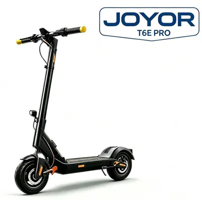 Zdjęcie produktu dla T6E PRO hulajnoga elektryczna ABE, 500 W, 20 km/h, 48 V, zasięg do 90 km, nadmuchiwane opony terenowe, oświetlenie LED, rama aluminiowa