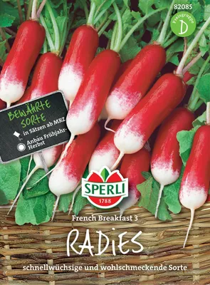 Produktbild von Sperli Radieschen French Breakfast 3 - Gemüsesamen