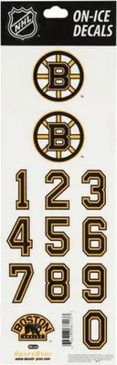 Produktbild von Helmsticker Set NHL Sportstar Boston Bruins