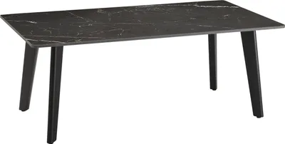 Image de Couchtisch >2166-05< in Schwarz marmoroptik matt, Keramik - 110x42,5x60 (BxHxT)
