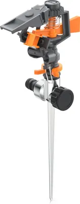 Produktbild von Brandson Kreisregner Intervall-Sprinkler, Rasensprenger mit Pulsation, 360° Impulsregner, für Flächen bis 200 m², (1-St), Rasensprinkler, 7m Reichweite, Flächen bis 200 m², Gardena kompatibel