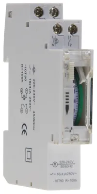 Immagine prodotto di Timer giornaliero analogico ChiliTec per montaggio a pannello, 230V, max. 3500W