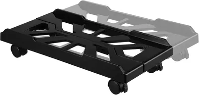 Produktbild von Mobile PC-Ständer Verstellbar 43x20-28 cm Schwarz