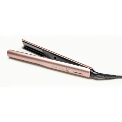 Productafbeelding van Heinner 2-in-1 stijltang en krultang, 52 Watt, keramische platen 26 x 90 mm, 230 °C, roze