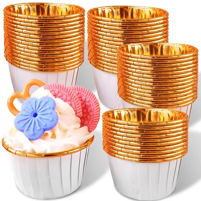 Image de 50x moules à muffins Moule à muffins Moule à cupcakes Moule à muffins Moule à muffins Moule à cupcakes Moule à pâtisserie Moule à pâtisserie Retoo
