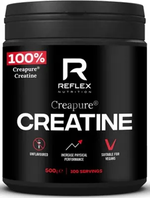 Produktbild von Reflex Nutrition Creapure Creatine (500g) Unflavoured - Kreatin - Creapure