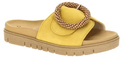 Produktbild von Gabor 83.745 Damen Pantoletten - Pantolette gelb NEU
