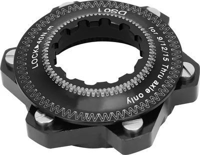 Obrázok produktu pre 6 Isc Rotor A Set Aluminium Oy AccessoriesBlack for Center Lock Bicycle, Disc Brake Center Lock A for Parts (BLACK)