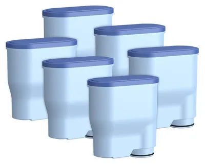 Zdjęcie produktu dla Filtr do wody, zamiennik dla Philips AquaClean CA6903 (6 sztuk) | Filtr antywapienny | Kompatybilny z ekspresami automatycznymi Saeco & Philips LatteGo