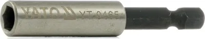 Produktbild von Yato YT-0465, Edelstahl, Sechskantschaft, 25,4 / 4 mm (1 / 4"), 1 Stück(e), 60 mm