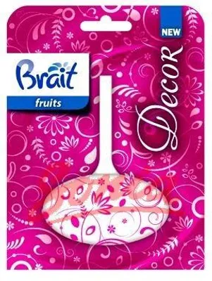 Produktbild von Brait Kostka toaletowa Decor 1-fazowa do WC Fruits 40g